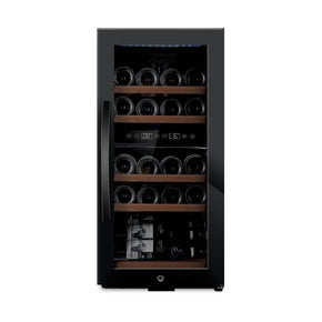 Cave de vinho 24 garrafas mQuvée WineExpert 24 Fullglass Black